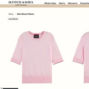 Scotch & Soda Short Sleeve Pullover Size XS NWT